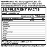 Vitalzym Cardio Supplement Facts