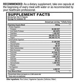 Vitalzym Digest Supplement Facts